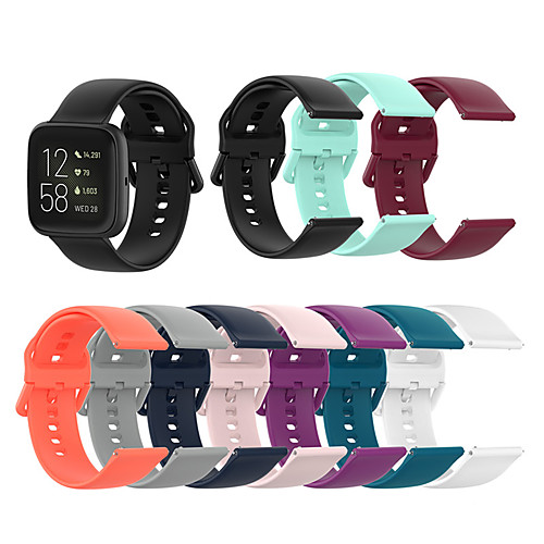 Watch Band for Fitbit Versa / Fitbit Versa Lite / Fitbit Versa2 Fitbit Sport Band / Classic Buckle / Modern Buckle Silicone Wrist Strap
Watch Band for Fitbit Versa / Fitbit Versa Lite / Fitbit Versa2 Fitbit Sport Band / Classic Buckle / Modern Buckle Silicone Wrist Strap