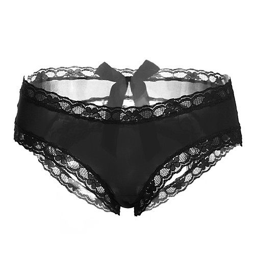 Women's Lace / Bow / Basic Brief - Normal Mid Waist Light Blue Purple Blushing Pink One-Size
Women's Lace / Bow / Basic Brief - Normal Mid Waist Light Blue Purple Blushing Pink One-Size