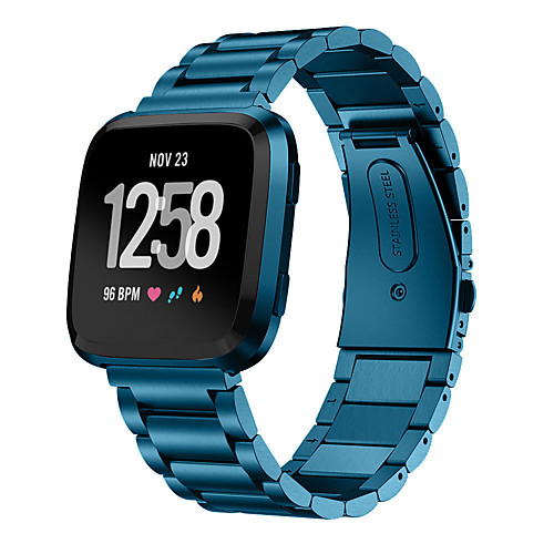 Stainless Steel Watch Band Strap for Fitbit Versa 17cm / 6.69 Inches 2.2cm / 0.9 Inches
Stainless Steel Watch Band Strap for Fitbit Versa 17cm / 6.69 Inches 2.2cm / 0.9 Inches