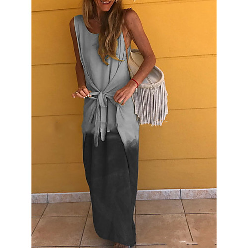 Women's Maxi Shift Dress - Sleeveless Tie Dye Summer Elegant 2020 Blue Red Green Gray S M L XL XXL XXXL
Women's Maxi Shift Dress - Sleeveless Tie Dye Summer Elegant 2020 Blue Red Green Gray S M L XL XXL XXXL