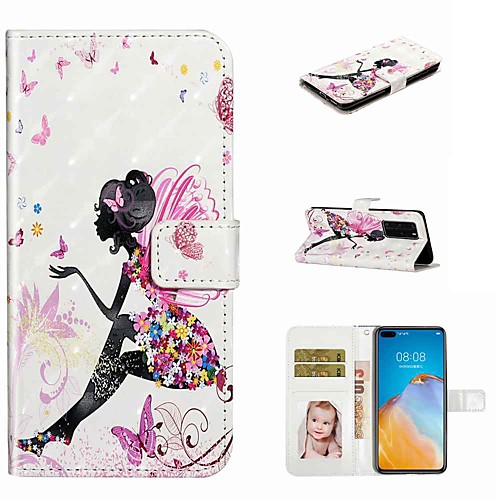 Case For Huawei P40 / Huawei P40 Pro / Huawei P40 Lite Wallet / Card Holder / with Stand Full Body Cases Butterfly Girl PU Leather / TPU for Huawei PSMART Z / Y5 2019 / Y6 2019
Case For Huawei P40 / Huawei P40 Pro / Huawei P40 Lite Wallet / Card Holder / with Stand Full Body Cases Butterfly Girl PU Leather / TPU for Huawei PSMART Z / Y5 2019 / Y6 2019