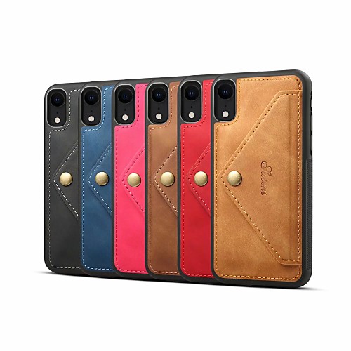 Case For Apple iPhone 7/8/7P/8P/X/XS/XR/XS Max/11/11 Pro/11 Pro Max/SE 2020 Card Holder / Shockproof / Flip Full Body Cases Solid Colored PU Leather / TPU
Case For Apple iPhone 7/8/7P/8P/X/XS/XR/XS Max/11/11 Pro/11 Pro Max/SE 2020 Card Holder / Shockproof / Flip Full Body Cases Solid Colored PU Leather / TPU