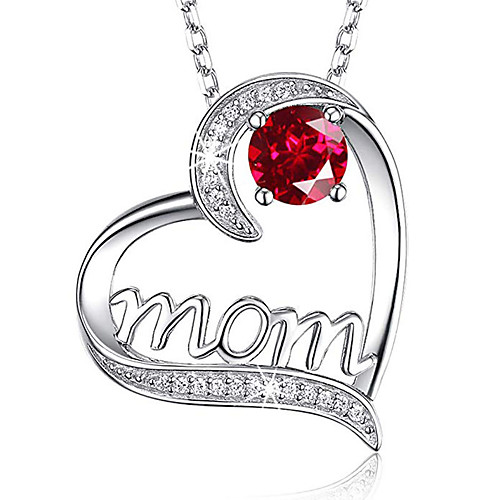 Women's Green Red White AAA Cubic Zirconia Pendant Necklace Classic Heart Statement Silver Red Green White 30-45 cm Necklace Jewelry 1pc For Festival
Women's Green Red White AAA Cubic Zirconia Pendant Necklace Classic Heart Statement Silver Red Green White 30-45 cm Necklace Jewelry 1pc For Festival