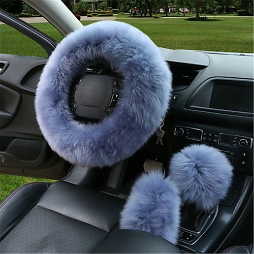 3Pcs Winter Furry Car Steering Wheel Gear Knob Shifter Parking Brake Covers Set
3Pcs Winter Furry Car Steering Wheel Gear Knob Shifter Parking Brake Covers Set