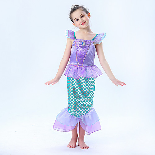 The Little Mermaid Princess Dress Flower Girl Dress Girls' Movie Cosplay A-Line Slip Purple / Pink Dress Children's Day Masquerade Satin / Tulle
The Little Mermaid Princess Dress Flower Girl Dress Girls' Movie Cosplay A-Line Slip Purple / Pink Dress Children's Day Masquerade Satin / Tulle