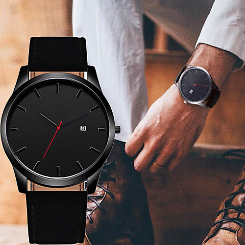 Men's Dress Watch Quartz Modern Style Stylish Stainless Steel Black / Brown Casual Watch Large Dial Analog Classic Casual - Black Brown One Year Battery Life
Men's Dress Watch Quartz Modern Style Stylish Stainless Steel Black / Brown Casual Watch Large Dial Analog Classic Casual - Black Brown One Year Battery Life