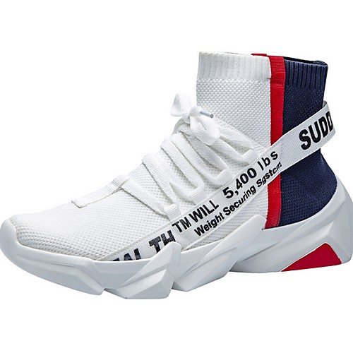 Men's Spring & Summer Classic Daily Trainers / Athletic Shoes Running Shoes Mesh Black and White / Black / Blue
Men's Spring & Summer Classic Daily Trainers / Athletic Shoes Running Shoes Mesh Black and White / Black / Blue