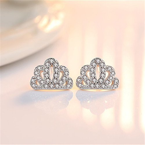 Women's Cubic Zirconia Stud Earrings Earrings Classic Fashion Punk Trendy Romantic Sweet Cute Earrings Jewelry Silver For Gift Date Street Birthday Festival 1 Pair
Women's Cubic Zirconia Stud Earrings Earrings Classic Fashion Punk Trendy Romantic Sweet Cute Earrings Jewelry Silver For Gift Date Street Birthday Festival 1 Pair