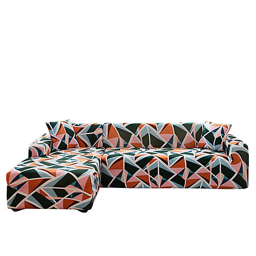 Colorful Geometric Print Slipcovers Stretch Sofa Cover Super Soft Fabric Couch Cover with One Free Pillow Case
Colorful Geometric Print Slipcovers Stretch Sofa Cover Super Soft Fabric Couch Cover with One Free Pillow Case