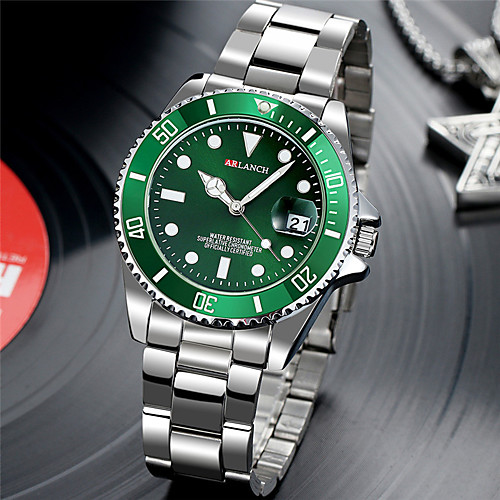 Men's Steel Band Watches Quartz Stainless Steel 30 m Water Resistant / Waterproof Calendar / date / day Noctilucent Analog Fashion Cool - RedBlue Black Blue One Year Battery Life
Men's Steel Band Watches Quartz Stainless Steel 30 m Water Resistant / Waterproof Calendar / date / day Noctilucent Analog Fashion Cool - RedBlue Black Blue One Year Battery Life
