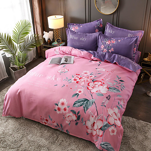 4 Pieces Chinoiserie Duvet Cover Set Elegant Floral Pattern Brushed Comfortable Beddings
4 Pieces Chinoiserie Duvet Cover Set Elegant Floral Pattern Brushed Comfortable Beddings