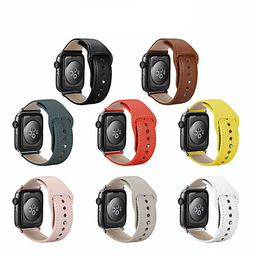 Genuine Leather Strap For Apple Watch Series 5/4/3/2/1 Loop Watchband Bracelet Apple Watch Band 38mm 42mm 40mm 44mm Accessories
Genuine Leather Strap For Apple Watch Series 5/4/3/2/1 Loop Watchband Bracelet Apple Watch Band 38mm 42mm 40mm 44mm Accessories
