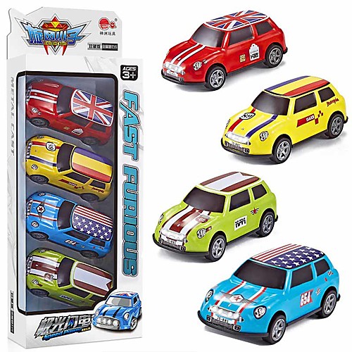Toy Car Pull Back Car / Inertia Car Mini Truck Cartoon Toy Colorful Metal Mini Car Vehicles Toys for Party Favor or Kids Birthday Gift Random Colors 4 pcs
Toy Car Pull Back Car / Inertia Car Mini Truck Cartoon Toy Colorful Metal Mini Car Vehicles Toys for Party Favor or Kids Birthday Gift Random Colors 4 pcs