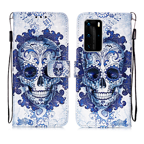 Case For Huawei HUAWEI P40 PRO / P40 lite E / P40 lite Card Holder / Shockproof / Flip Back Cover Skull PU Leather / TPU
Case For Huawei HUAWEI P40 PRO / P40 lite E / P40 lite Card Holder / Shockproof / Flip Back Cover Skull PU Leather / TPU