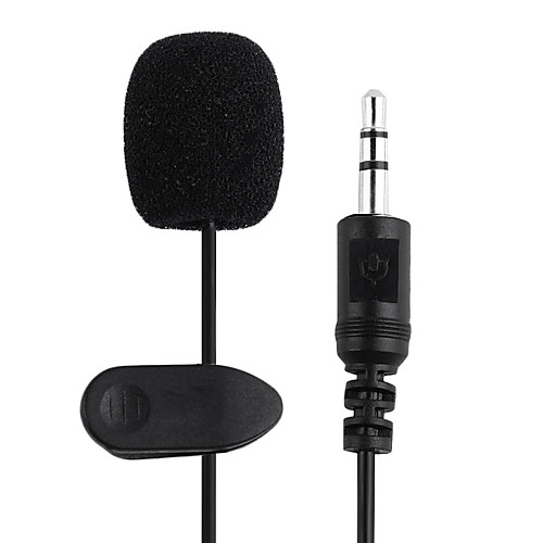 2PCS 1.5M 3.5mm Black Mini Studio Speech Mic Microphone Clip On Lapel for PC Notebook
2PCS 1.5M 3.5mm Black Mini Studio Speech Mic Microphone Clip On Lapel for PC Notebook