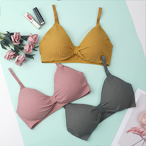 Women's Sports Bras Full Coverage Bra Solid Color Yellow Blushing Pink Green
Women's Sports Bras Full Coverage Bra Solid Color Yellow Blushing Pink Green