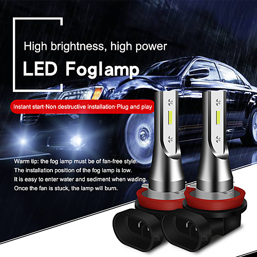 2pcs H8 / H11 / 9005 / 9006 Super Bright Car Light Bulbs 20 W Integrated LED 2000 lm LED Fog Lights Fanless headlight
2pcs H8 / H11 / 9005 / 9006 Super Bright Car Light Bulbs 20 W Integrated LED 2000 lm LED Fog Lights Fanless headlight