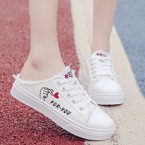 Women's Trainers / Athletic Shoes Summer Flat Heel Closed Toe Daily PU White / Black / Green
Women's Trainers / Athletic Shoes Summer Flat Heel Closed Toe Daily PU White / Black / Green