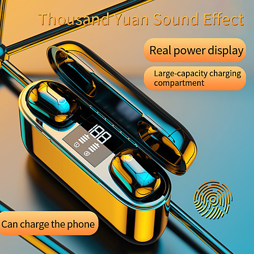 LITBest K10 TWS True Wireless Earbuds Stereo Bluetooth 5.0 Waterproof IPX4 Headset With LED Power Display
LITBest K10 TWS True Wireless Earbuds Stereo Bluetooth 5.0 Waterproof IPX4 Headset With LED Power Display