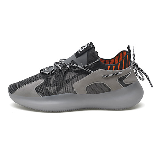 Men's Fall Daily Outdoor Trainers / Athletic Shoes Running Shoes / Walking Shoes Tissage Volant Breathable Non-slipping Shock Absorbing Black / Beige / Gray
Men's Fall Daily Outdoor Trainers / Athletic Shoes Running Shoes / Walking Shoes Tissage Volant Breathable Non-slipping Shock Absorbing Black / Beige / Gray