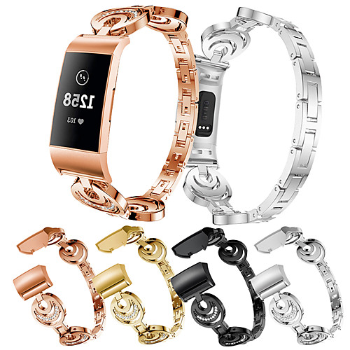 Watch Band for Fitbit charge3 / Fitbit Charge 4 Fitbit Sport Band / Modern Buckle / Jewelry Design Stainless Steel Wrist Strap
Watch Band for Fitbit charge3 / Fitbit Charge 4 Fitbit Sport Band / Modern Buckle / Jewelry Design Stainless Steel Wrist Strap