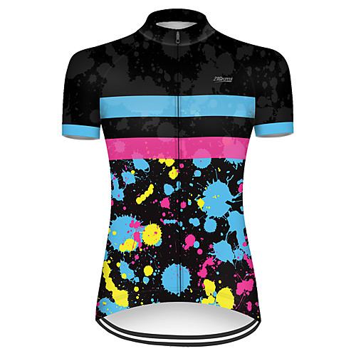 21Grams Women's Short Sleeve Cycling Jersey Summer Nylon Polyester Black / Blue Gradient Tie Dye Bike Jersey Top Mountain Bike MTB Road Bike Cycling Ultraviolet Resistant Quick Dry Breathable Sports
21Grams Women's Short Sleeve Cycling Jersey Summer Nylon Polyester Black / Blue Gradient Tie Dye Bike Jersey Top Mountain Bike MTB Road Bike Cycling Ultraviolet Resistant Quick Dry Breathable Sports