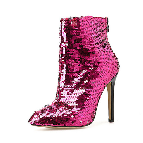 Women's Boots Fall & Winter Stiletto Heel Pointed Toe Daily PU Mid-Calf Boots Fuchsia
Women's Boots Fall & Winter Stiletto Heel Pointed Toe Daily PU Mid-Calf Boots Fuchsia