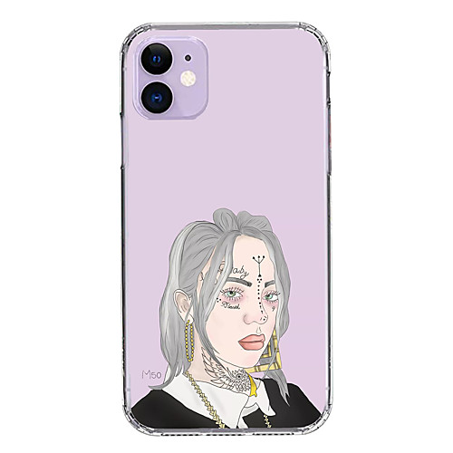 Case For Apple iPhone 11/11 Pro/11 Pro Max/XS/XR/XS Max/8 Plus/7 Plus/8/7/6/6s Transparent Pattern Fall Proof Back Cover Billie Eilish Pink Soft PCTPU
Case For Apple iPhone 11/11 Pro/11 Pro Max/XS/XR/XS Max/8 Plus/7 Plus/8/7/6/6s Transparent Pattern Fall Proof Back Cover Billie Eilish Pink Soft PCTPU