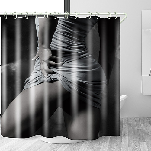 Bathroom Shower Curtain Waterproof High-definition High-temperature Digital Printing with Hooks Polyester 1pc 72 Inch
Bathroom Shower Curtain Waterproof High-definition High-temperature Digital Printing with Hooks Polyester 1pc 72 Inch