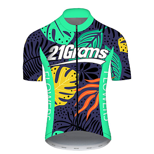 21Grams Men's Short Sleeve Cycling Jersey Summer Spandex Polyester Green Polka Dot Gradient Solid Color Bike Jersey Top Mountain Bike MTB Road Bike Cycling UV Resistant Quick Dry Breathable Sports
21Grams Men's Short Sleeve Cycling Jersey Summer Spandex Polyester Green Polka Dot Gradient Solid Color Bike Jersey Top Mountain Bike MTB Road Bike Cycling UV Resistant Quick Dry Breathable Sports