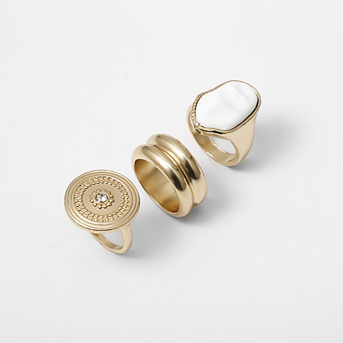 Women's Ring 1 set Gold Gold Plated Alloy Round Basic Vintage Punk Gift Prom Jewelry Geometrical Wearable
Women's Ring 1 set Gold Gold Plated Alloy Round Basic Vintage Punk Gift Prom Jewelry Geometrical Wearable