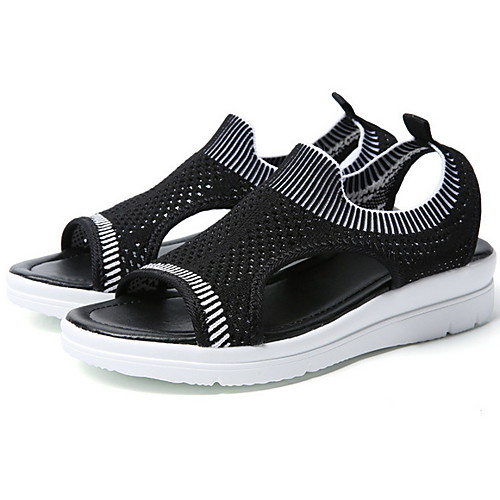 Women's Sandals Flat Sandal Summer Flat Heel Peep Toe Daily Mesh Black / Pink / Blue
Women's Sandals Flat Sandal Summer Flat Heel Peep Toe Daily Mesh Black / Pink / Blue