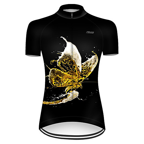 21Grams Women's Short Sleeve Cycling Jersey Summer Nylon Polyester Black / Yellow Butterfly Solid Color Oktoberfest Beer Bike Jersey Top Mountain Bike MTB Road Bike Cycling Ultraviolet Resistant
21Grams Women's Short Sleeve Cycling Jersey Summer Nylon Polyester Black / Yellow Butterfly Solid Color Oktoberfest Beer Bike Jersey Top Mountain Bike MTB Road Bike Cycling Ultraviolet Resistant