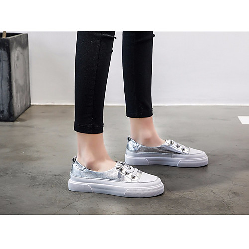 Women's Loafers & Slip-Ons Summer Flat Heel Closed Toe Daily PU Black / Yellow / Silver
Women's Loafers & Slip-Ons Summer Flat Heel Closed Toe Daily PU Black / Yellow / Silver