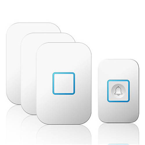CACAZI Wireless Waterproof Doorbell 300M Remote Battery Radio Bell 1 Button 3 Receiver LED Smart House Doorbell Volume 110 DB
CACAZI Wireless Waterproof Doorbell 300M Remote Battery Radio Bell 1 Button 3 Receiver LED Smart House Doorbell Volume 110 DB