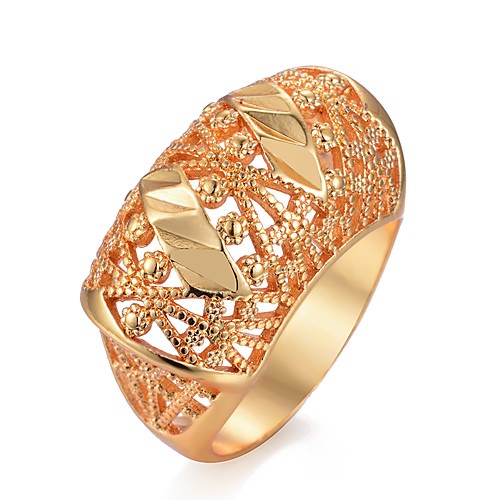 Women's Ring Wedding Ring Belle Ring 1pc Gold Gold Plated Irregular Statement Stylish Luxury Wedding Party Evening Jewelry
Women's Ring Wedding Ring Belle Ring 1pc Gold Gold Plated Irregular Statement Stylish Luxury Wedding Party Evening Jewelry