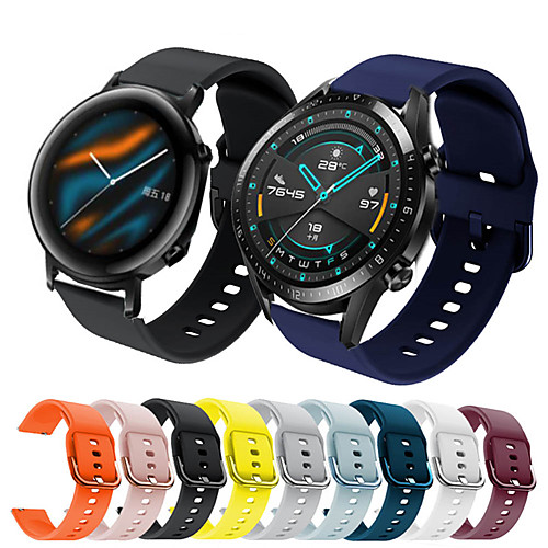 Sport Silicone Wrist Strap Watch Band for Huawei Watch GT 2e / Honor Magic Watch 2 46mm / 42mm / GT2 46mm / GT2 42mm / GT Active / Watch 2 Pro / Watch 2 Replaceable Bracelet Wristband
Sport Silicone Wrist Strap Watch Band for Huawei Watch GT 2e / Honor Magic Watch 2 46mm / 42mm / GT2 46mm / GT2 42mm / GT Active / Watch 2 Pro / Watch 2 Replaceable Bracelet Wristband