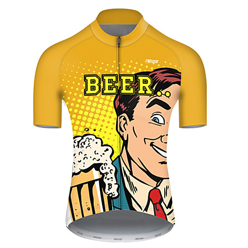 21Grams Men's Short Sleeve Cycling Jersey Summer Nylon Polyester Yellow Polka Dot Gradient Oktoberfest Beer Bike Jersey Top Mountain Bike MTB Road Bike Cycling Ultraviolet Resistant Quick Dry
21Grams Men's Short Sleeve Cycling Jersey Summer Nylon Polyester Yellow Polka Dot Gradient Oktoberfest Beer Bike Jersey Top Mountain Bike MTB Road Bike Cycling Ultraviolet Resistant Quick Dry