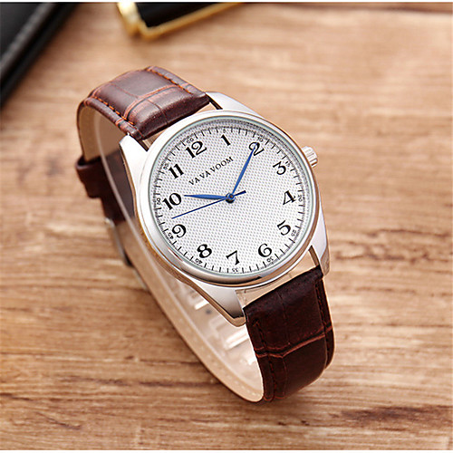 Men's Dress Watch Quartz Genuine Leather 30 m Water Resistant / Waterproof Calendar / date / day Day Date Analog Fashion Cool - Black Brown Black / Blue One Year Battery Life
Men's Dress Watch Quartz Genuine Leather 30 m Water Resistant / Waterproof Calendar / date / day Day Date Analog Fashion Cool - Black Brown Black / Blue One Year Battery Life