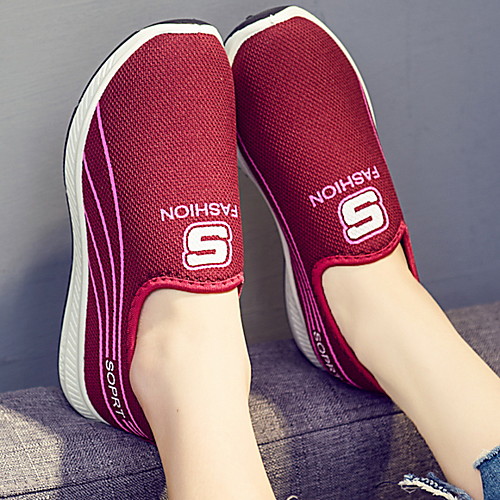 Women's Trainers / Athletic Shoes Spring & Summer Flat Heel Round Toe Daily Mesh Black / Purple / Red
Women's Trainers / Athletic Shoes Spring & Summer Flat Heel Round Toe Daily Mesh Black / Purple / Red