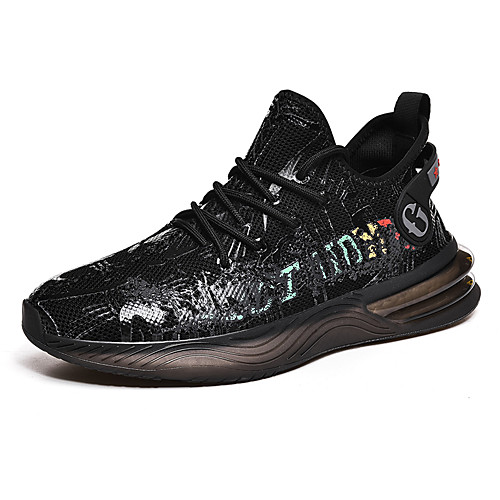 Men's Fall / Spring & Summer Casual Daily Outdoor Trainers / Athletic Shoes Running Shoes / Walking Shoes Mesh Breathable Non-slipping Shock Absorbing Black / Beige
Men's Fall / Spring & Summer Casual Daily Outdoor Trainers / Athletic Shoes Running Shoes / Walking Shoes Mesh Breathable Non-slipping Shock Absorbing Black / Beige