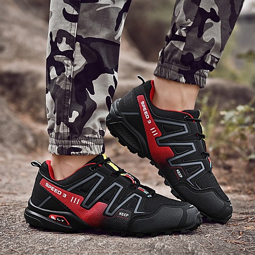 Men's Summer Outdoor Trainers / Athletic Shoes Mesh Non-slipping Black / Red / Green
Men's Summer Outdoor Trainers / Athletic Shoes Mesh Non-slipping Black / Red / Green
