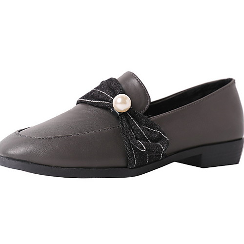 Women's Loafers & Slip-Ons Spring & Summer Low Heel Round Toe Daily PU Black / Gray
Women's Loafers & Slip-Ons Spring & Summer Low Heel Round Toe Daily PU Black / Gray