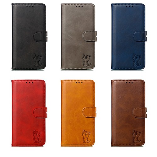 Case For Samsung Galaxy A91 / M80S / A81 / M60S / S20 Plus Wallet / Card Holder / with Stand Full Body Cases Cat / Solid Colored PU Leather
Case For Samsung Galaxy A91 / M80S / A81 / M60S / S20 Plus Wallet / Card Holder / with Stand Full Body Cases Cat / Solid Colored PU Leather