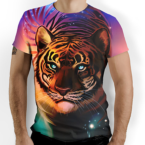 Men's T shirt Shirt Rainbow Graphic Optical Illusion Print Short Sleeve Daily Tops Round Neck Rainbow
Men's T shirt Shirt Rainbow Graphic Optical Illusion Print Short Sleeve Daily Tops Round Neck Rainbow