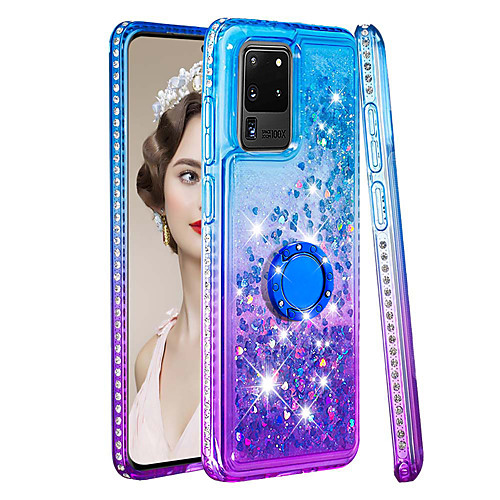 Ringholder Gradient Diamond Inlaid Glitter Shine Flowing Liquid Phone Case For Samsung Galaxy S20 Plus S20 Ultra S20 A71 S10 S8 S9
Ringholder Gradient Diamond Inlaid Glitter Shine Flowing Liquid Phone Case For Samsung Galaxy S20 Plus S20 Ultra S20 A71 S10 S8 S9