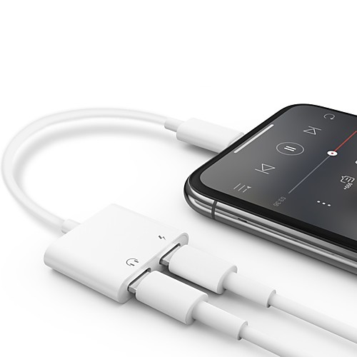 For Apple Charging Audio Adapter For iPhone X 7 8 plus XS XR IOS 11 Splitter Charge Earphone 2 in 1 Aux Cable Converter
For Apple Charging Audio Adapter For iPhone X 7 8 plus XS XR IOS 11 Splitter Charge Earphone 2 in 1 Aux Cable Converter