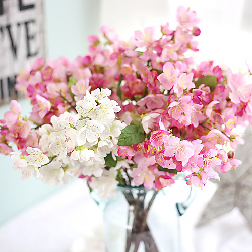 52.5cm Simulation Flower Wedding Holding Flowers Sakura Home Decoration 1 stick
52.5cm Simulation Flower Wedding Holding Flowers Sakura Home Decoration 1 stick