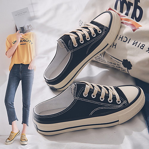 Women's Sneakers Spring & Summer Flat Heel Round Toe Daily Solid Colored Canvas Black / Yellow / Fuchsia
Women's Sneakers Spring & Summer Flat Heel Round Toe Daily Solid Colored Canvas Black / Yellow / Fuchsia