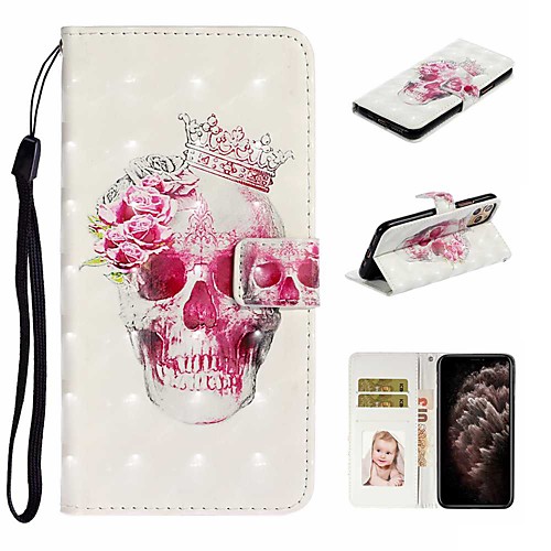 Case For Apple iPhone 11 / iPhone 11 Pro / iPhone 11 Pro Max Wallet / Card Holder / with Stand Full Body Cases Crown Skull PU Leather / TPU for iPhone SE (2020) / 8 / 8 Plus / X / XS / XR / Xs Max
Case For Apple iPhone 11 / iPhone 11 Pro / iPhone 11 Pro Max Wallet / Card Holder / with Stand Full Body Cases Crown Skull PU Leather / TPU for iPhone SE (2020) / 8 / 8 Plus / X / XS / XR / Xs Max